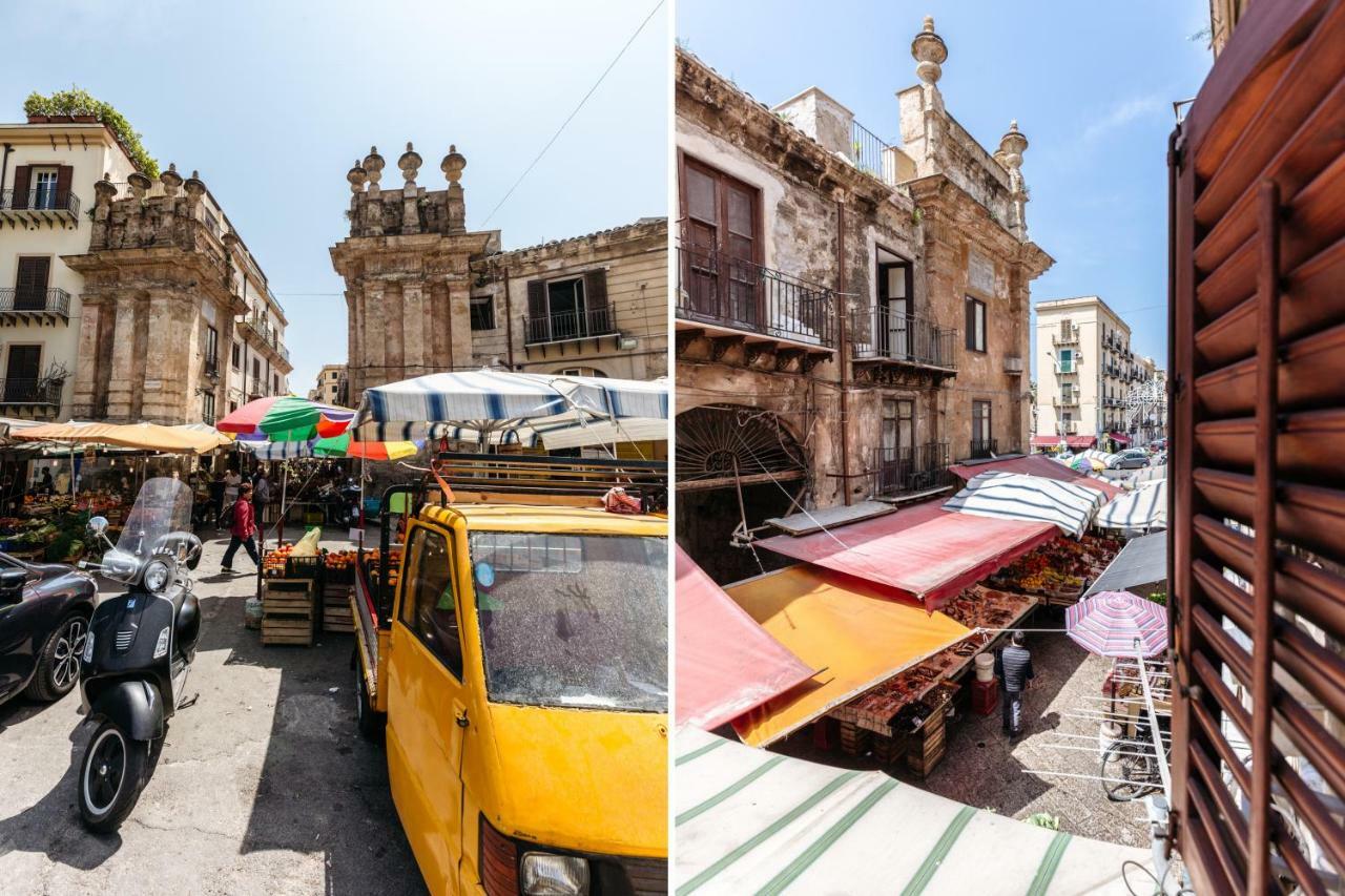La Finestra Sul Mercato In Centro A Palermo Apartamento Exterior foto